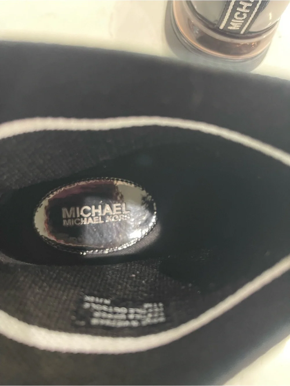 Michael Kors Black Logo-Trim Sock Boots